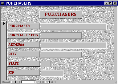 Indiana Purchaser Entry Form